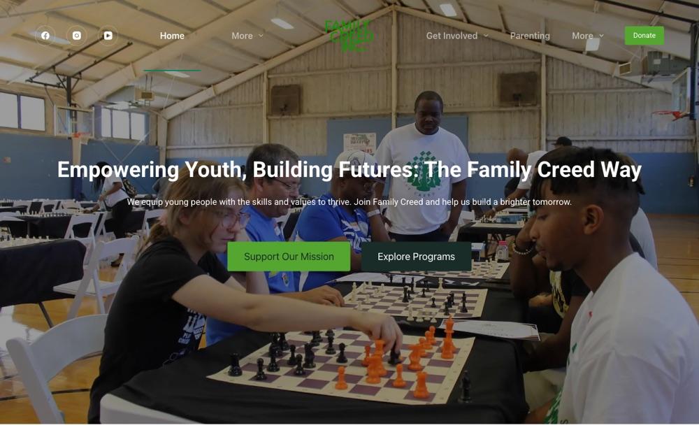 Family Creed Inc — screenshot