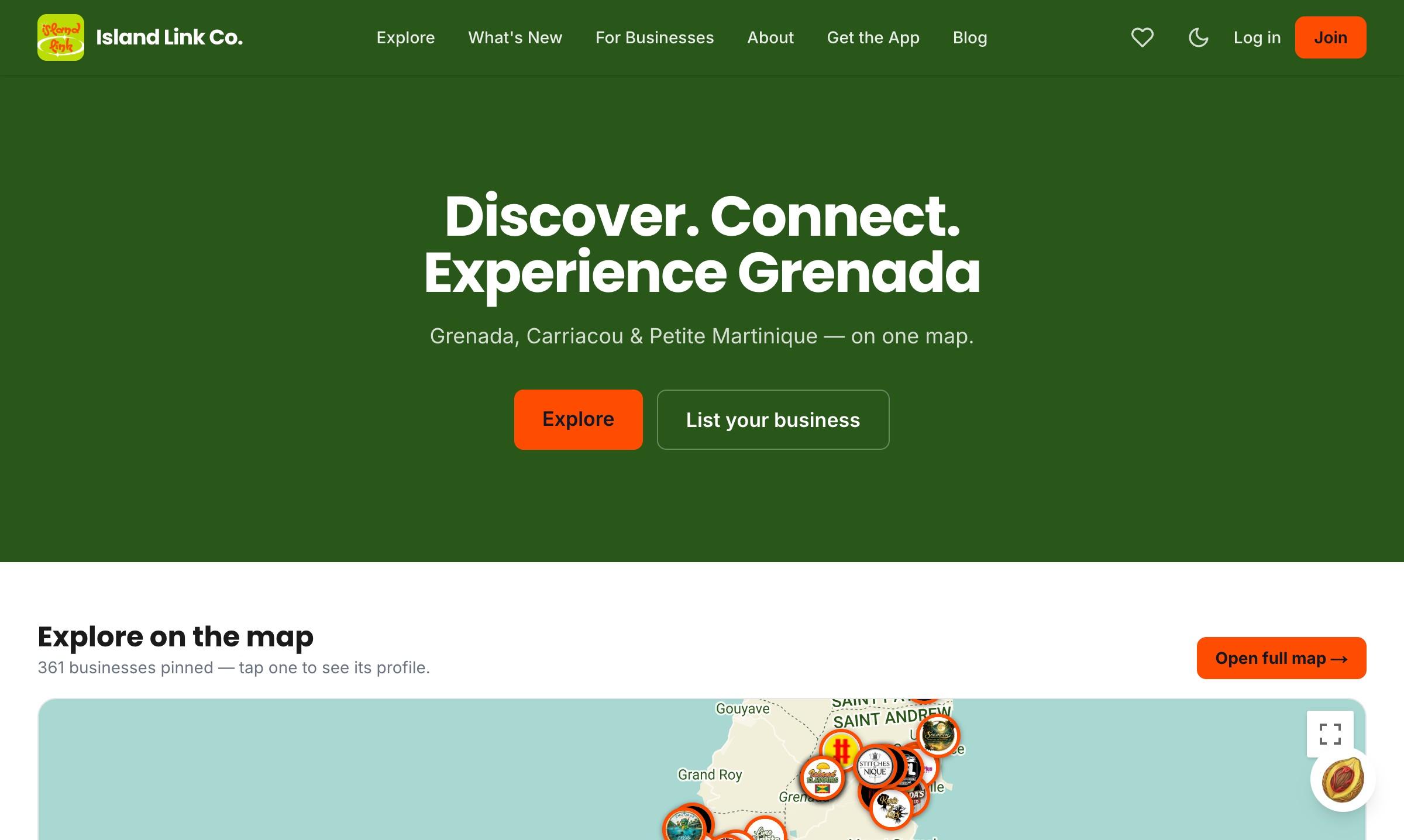 Island Link — screenshot
