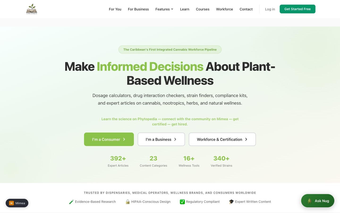 PhytoPedia — screenshot