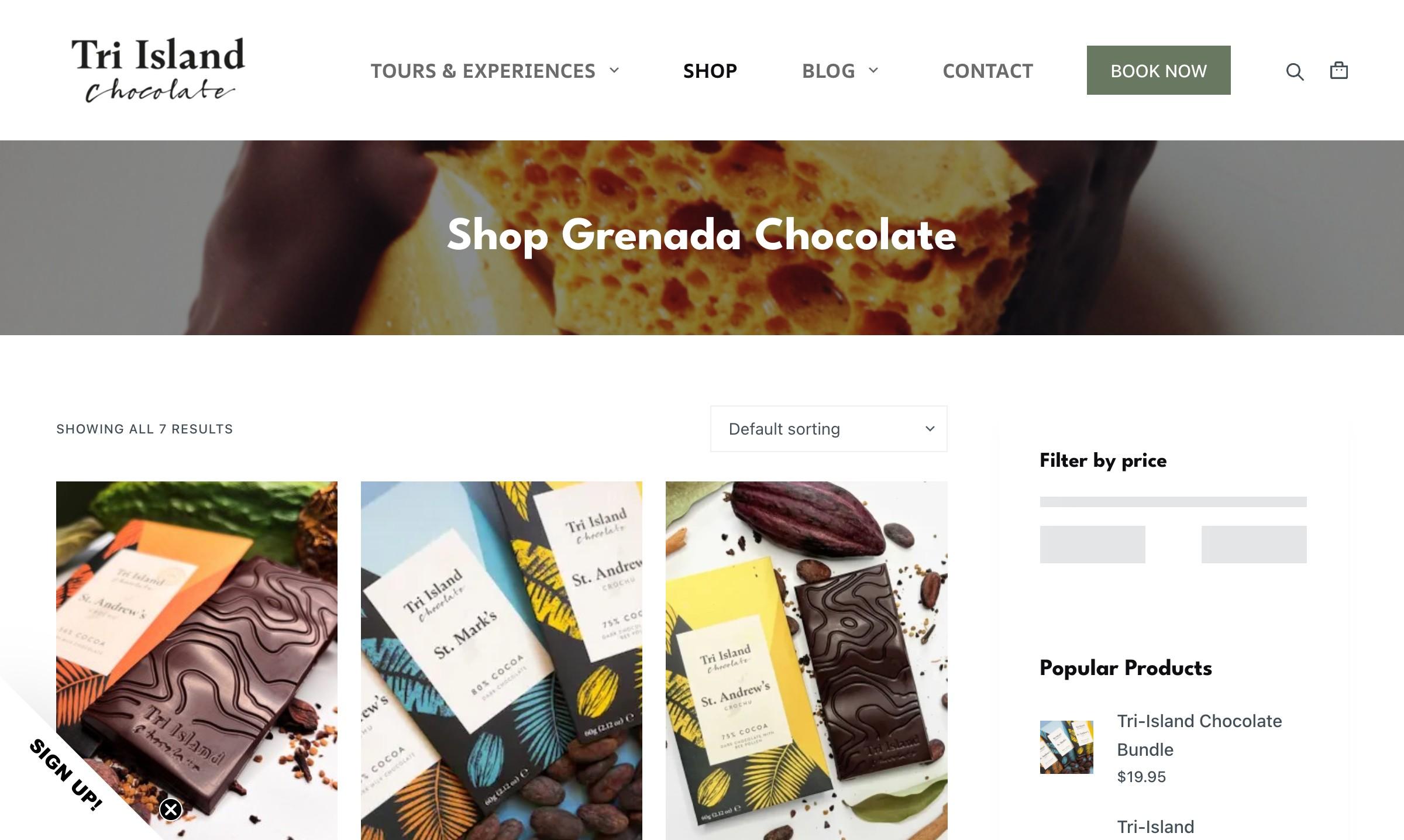 Tri-Island Chocolate — view 1