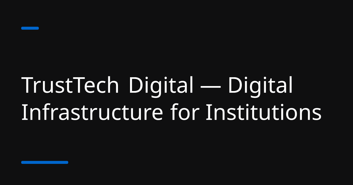 trusttechdigital website preview